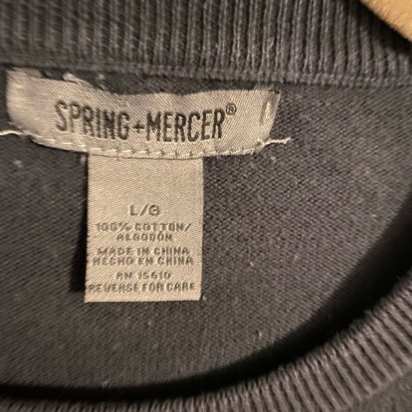 Lightweight argyle style sweater - Picture 3 of 5